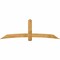 Ekena Millwork Bellingham Rough Sawn Timber Gable Bracket, Western Red Cedar, 96"W x 32"H x 2"D x 6"F, 8/12 Pitch GBW096X32X0206BEL00RWR - alternate 1